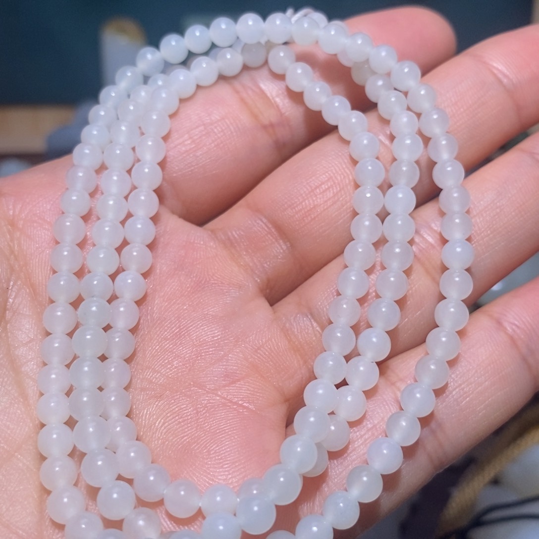 和田玉项链未镶嵌最***?