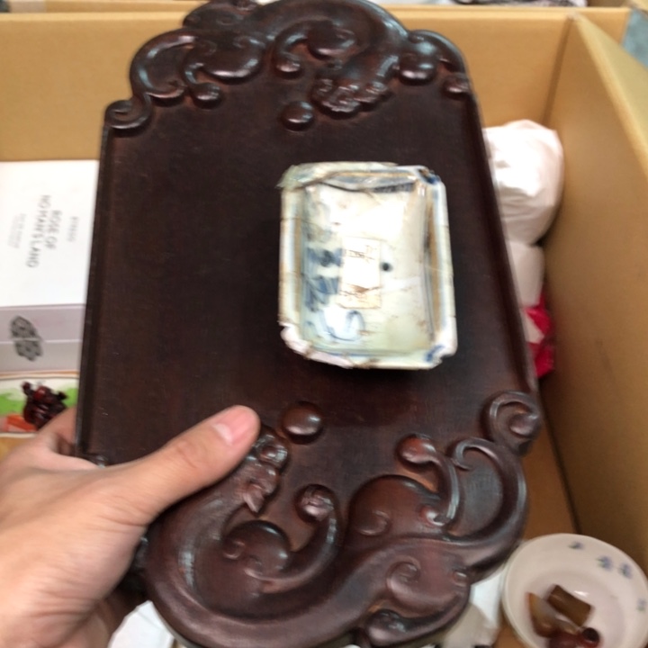 陶瓷孤品单件车里拍