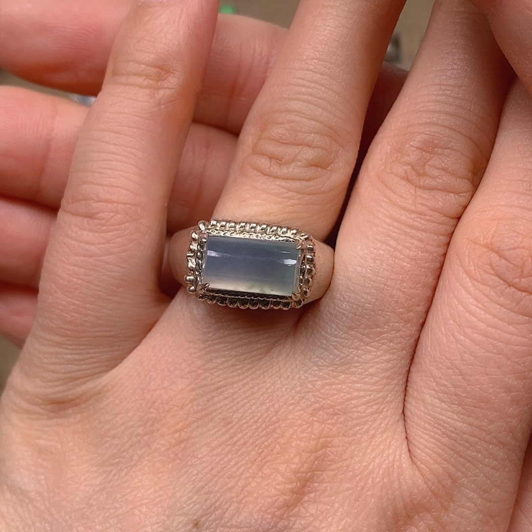 翡翠耳饰未镶嵌翡翠蛋面