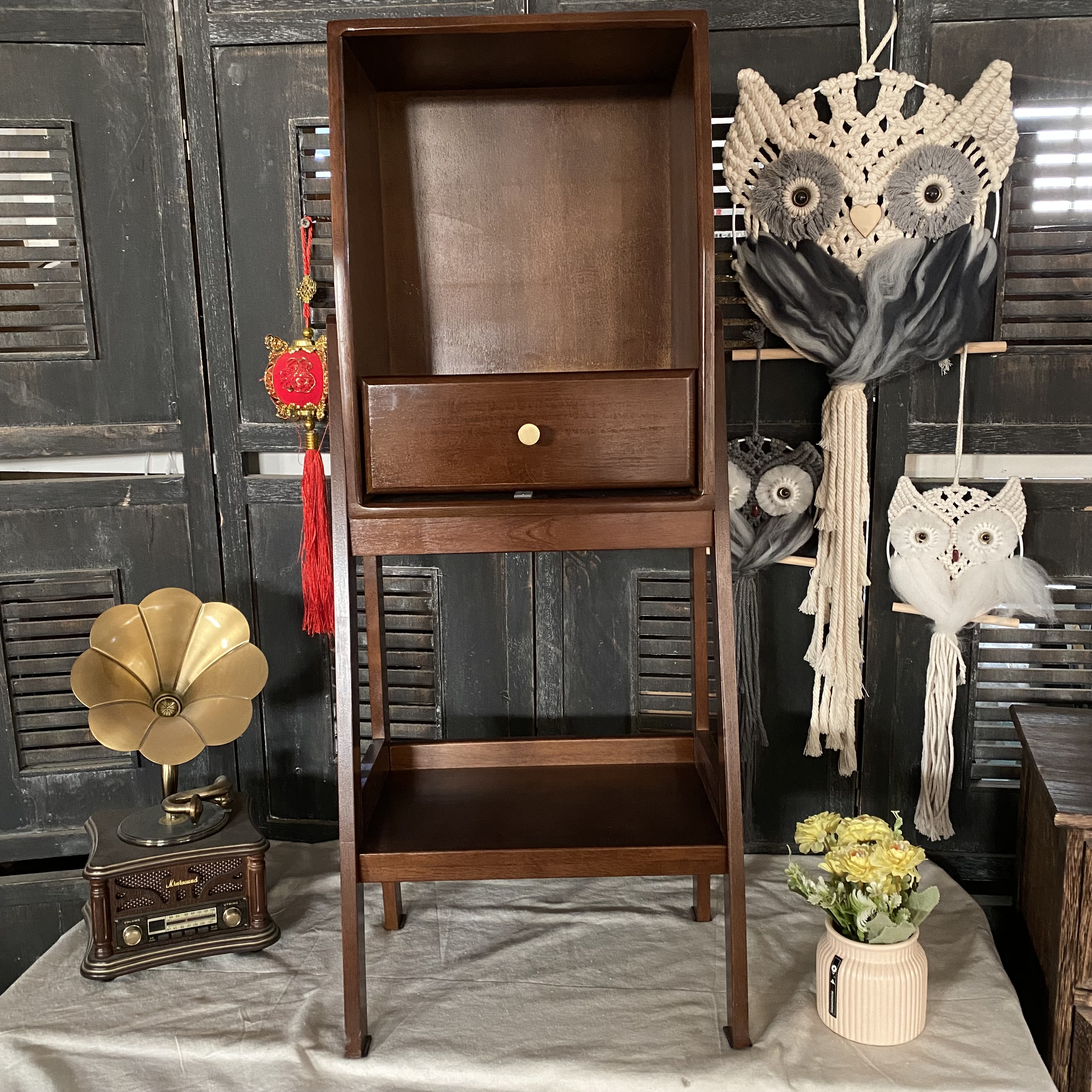 811家用落地置物架小书架简约客厅靠墙书柜储物柜电视边柜