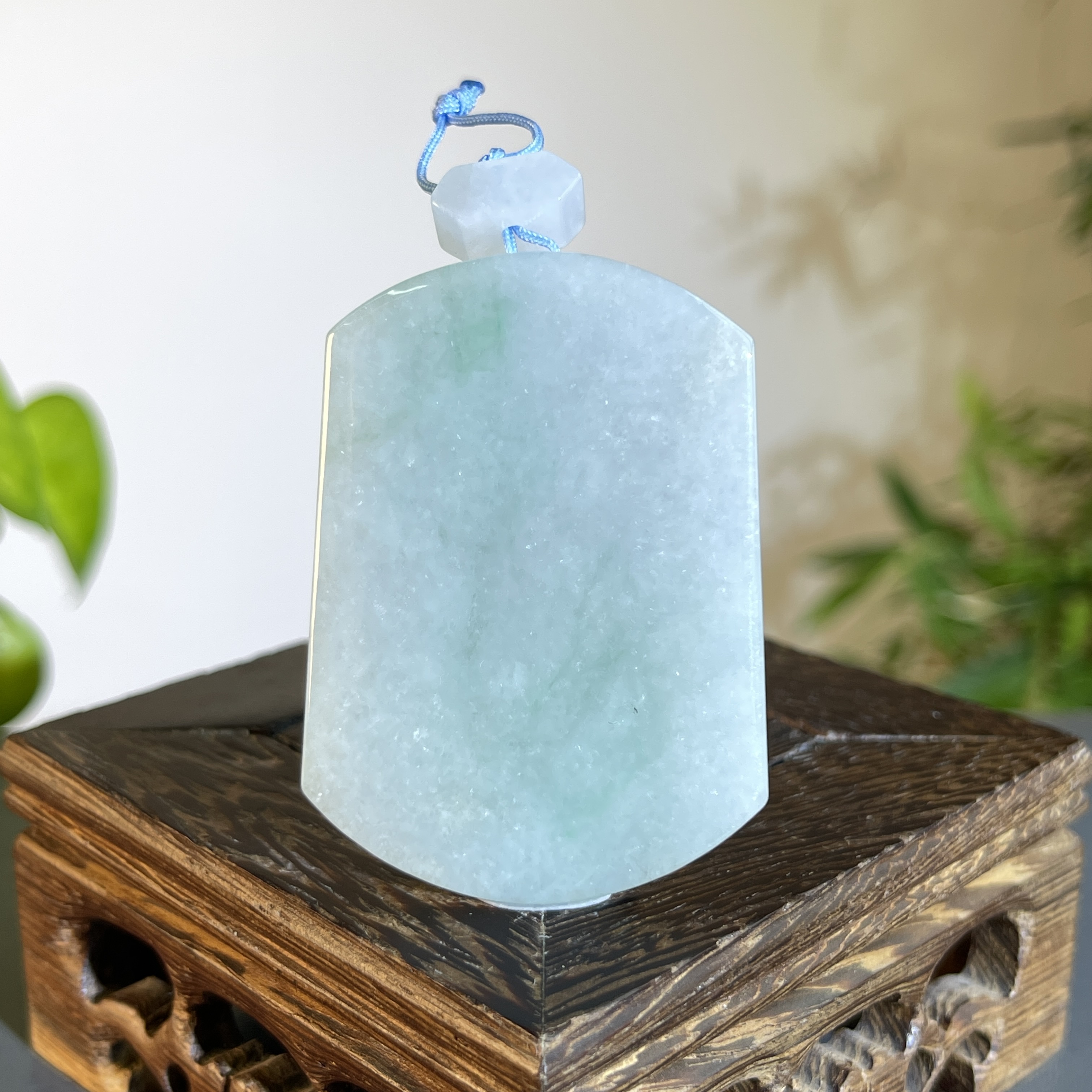 JXB26-32  天然缅甸A货翡翠 无事牌