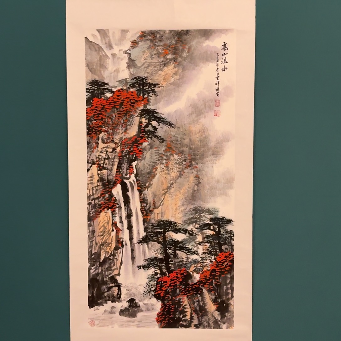 国画丁老师画家作品