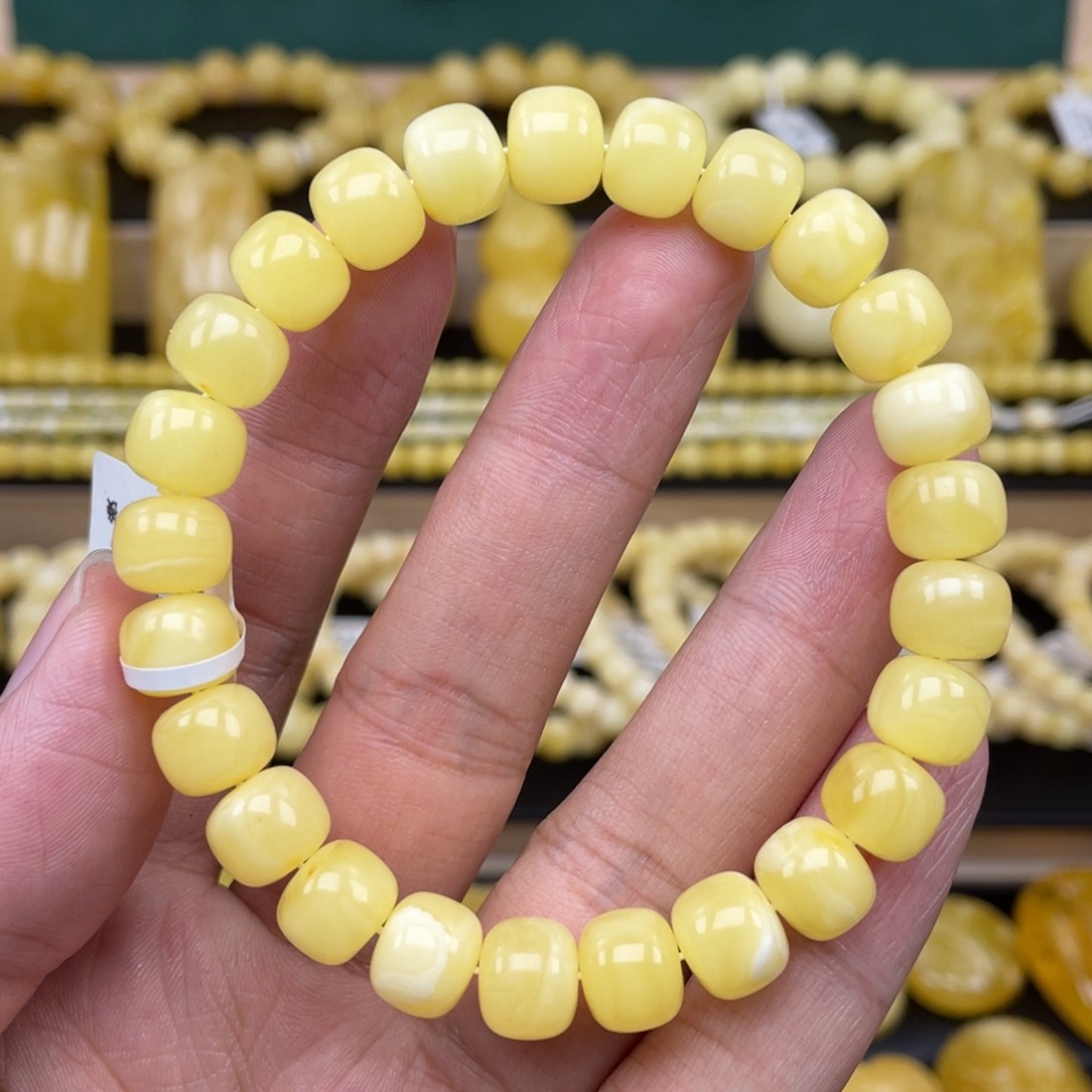 琥珀裸石未镶嵌琥珀蜜蜡