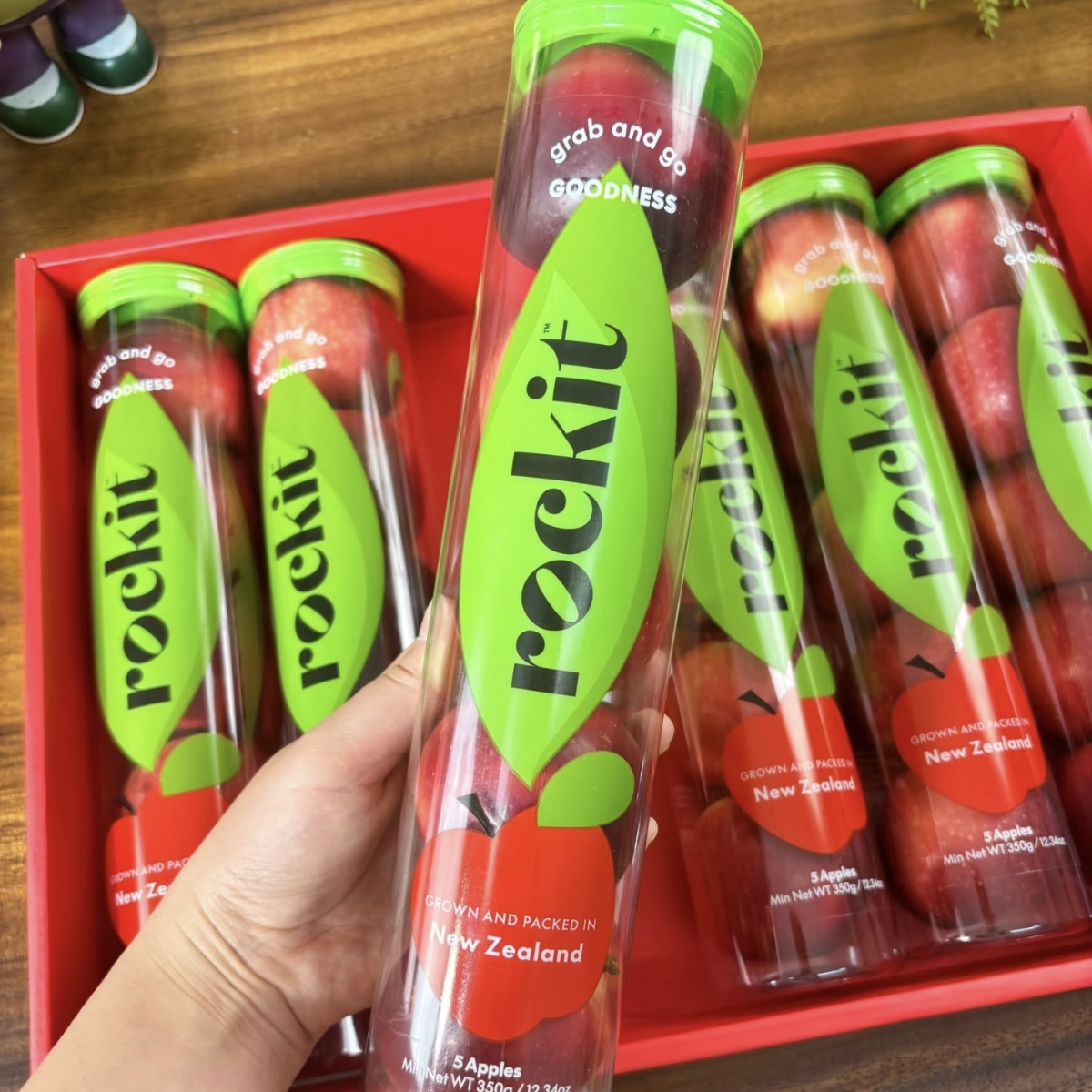 乐淇火箭小苹果筒装脆甜多汁白领和宝宝必吃款！