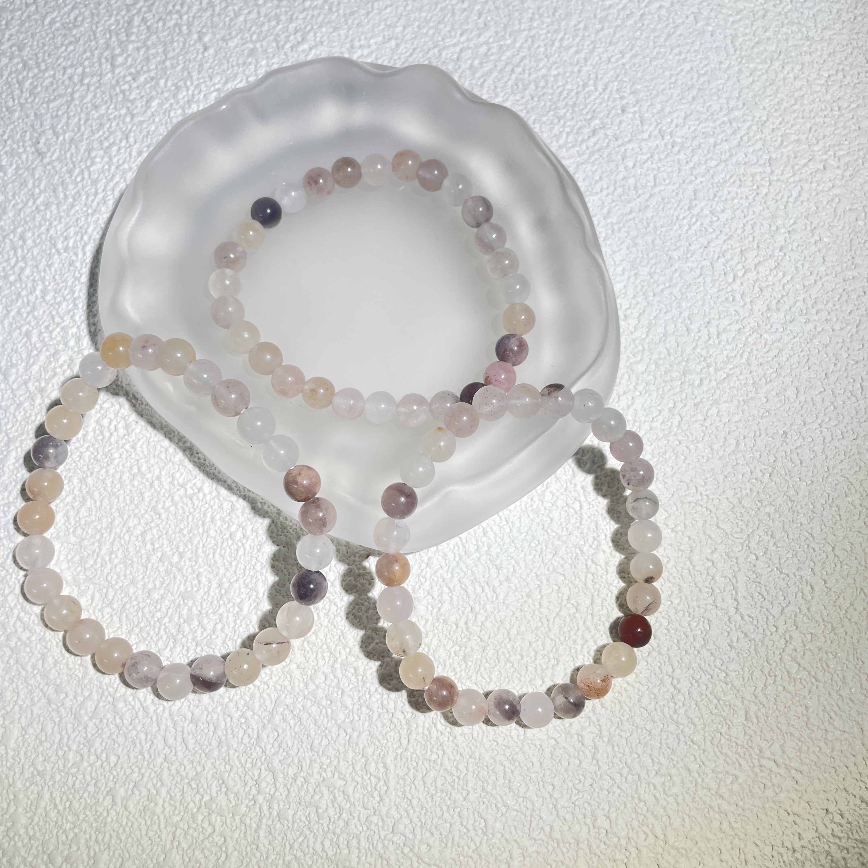 【新人福利】 紫罗兰桃花卡六手串多样性发货 拍一发一 Q176