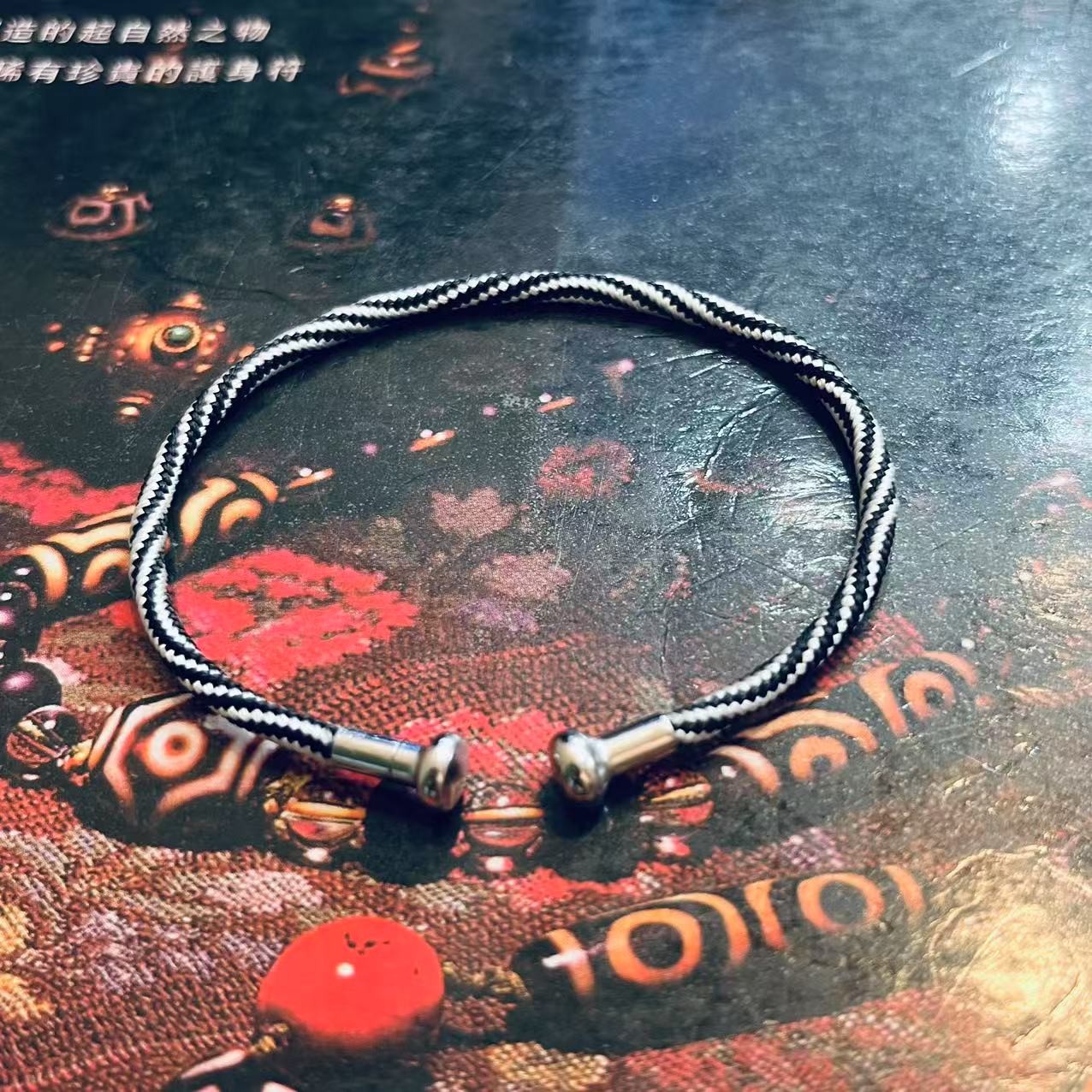 合成金属手链 民族风男复古/宫廷风格手工稀有通用珠宝时尚