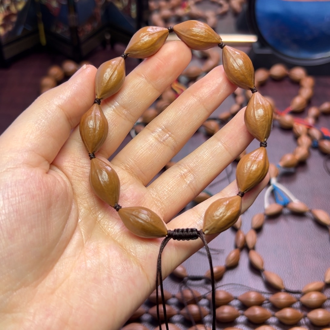 手串/手链橄榄核油 红皮 1.25 2.2左右