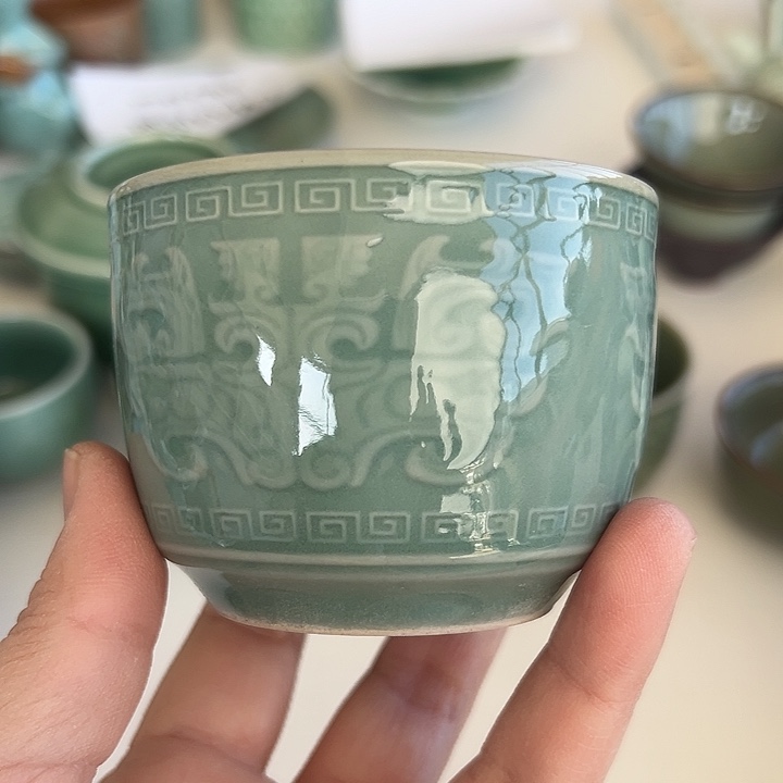 小米茶器龙泉青瓷