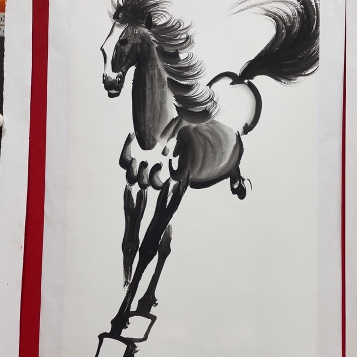 日新画作欣赏作品