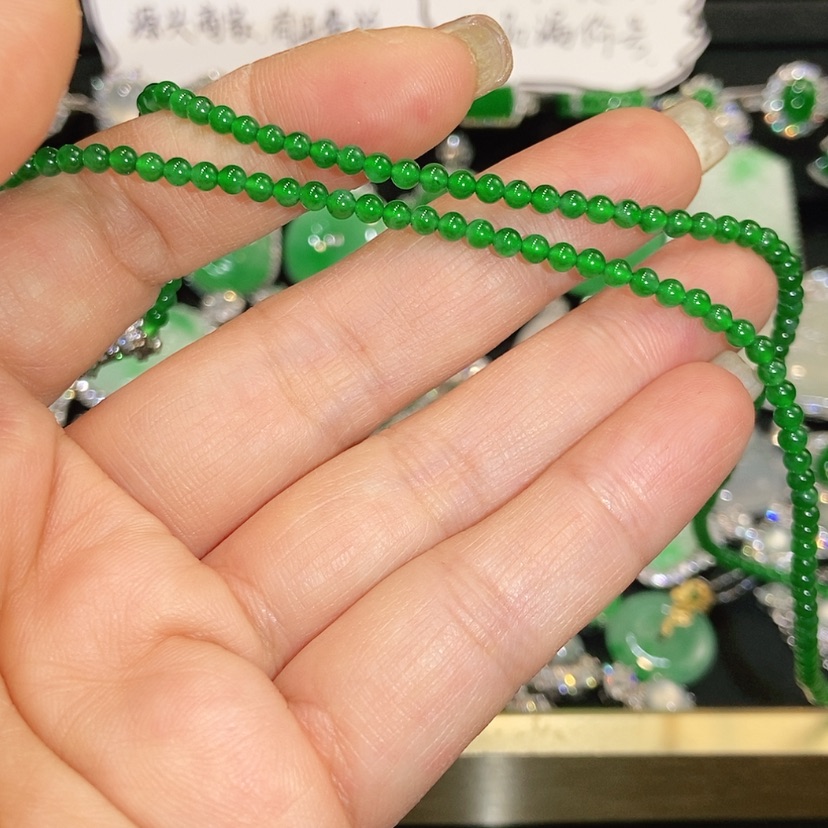 【闪购商品】颈饰未镶嵌翡翠天然翡翠