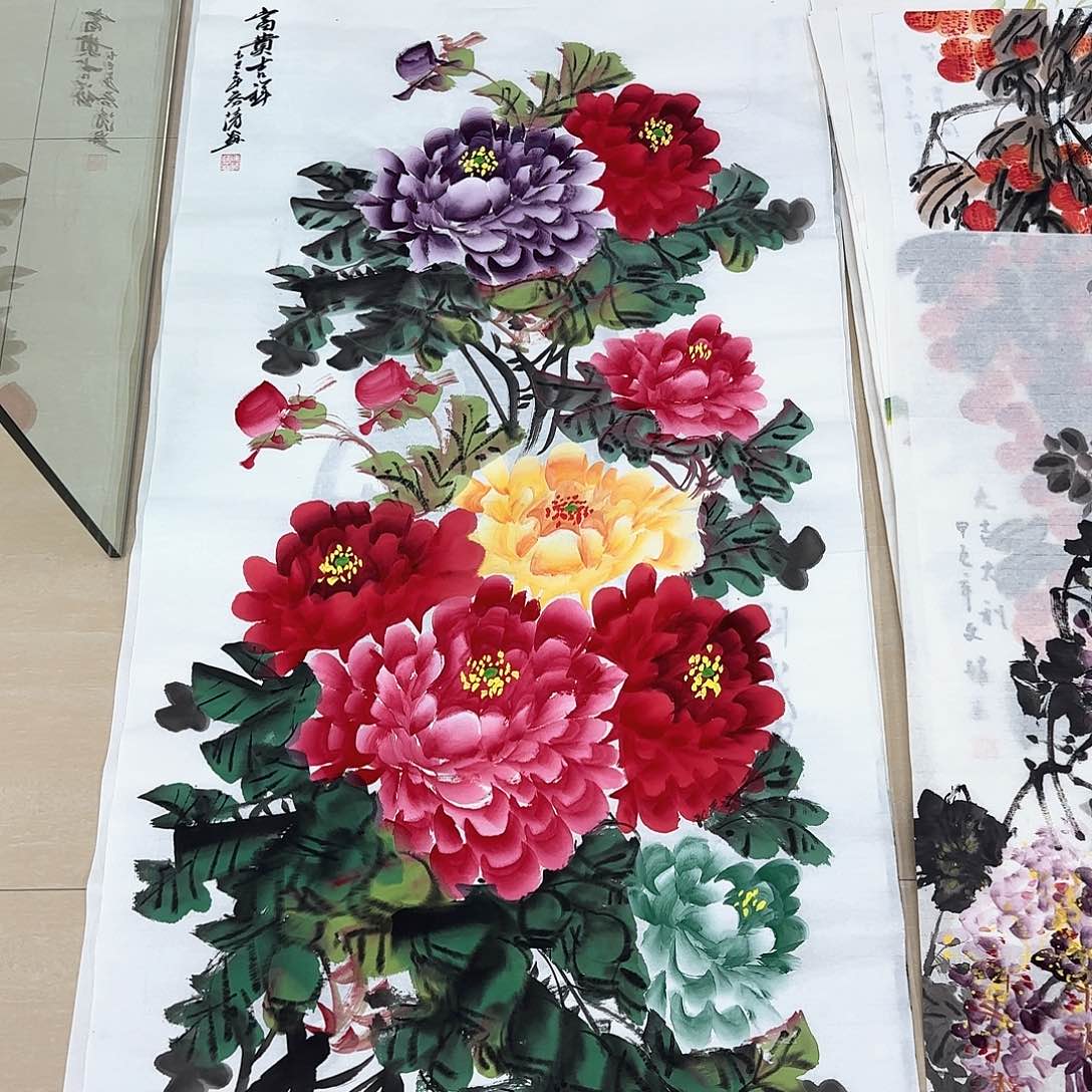 国画国画作品展，国画l