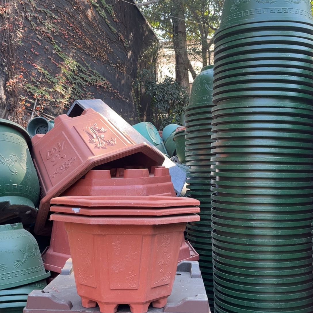 复合45福字八角花盆5个