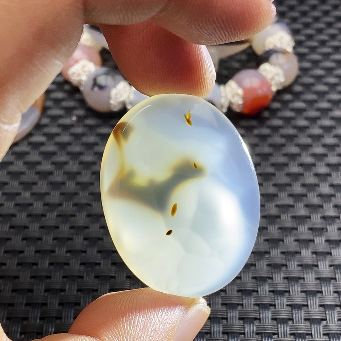 L****玛瑙/玉髓未镶嵌吊坠(不含链)