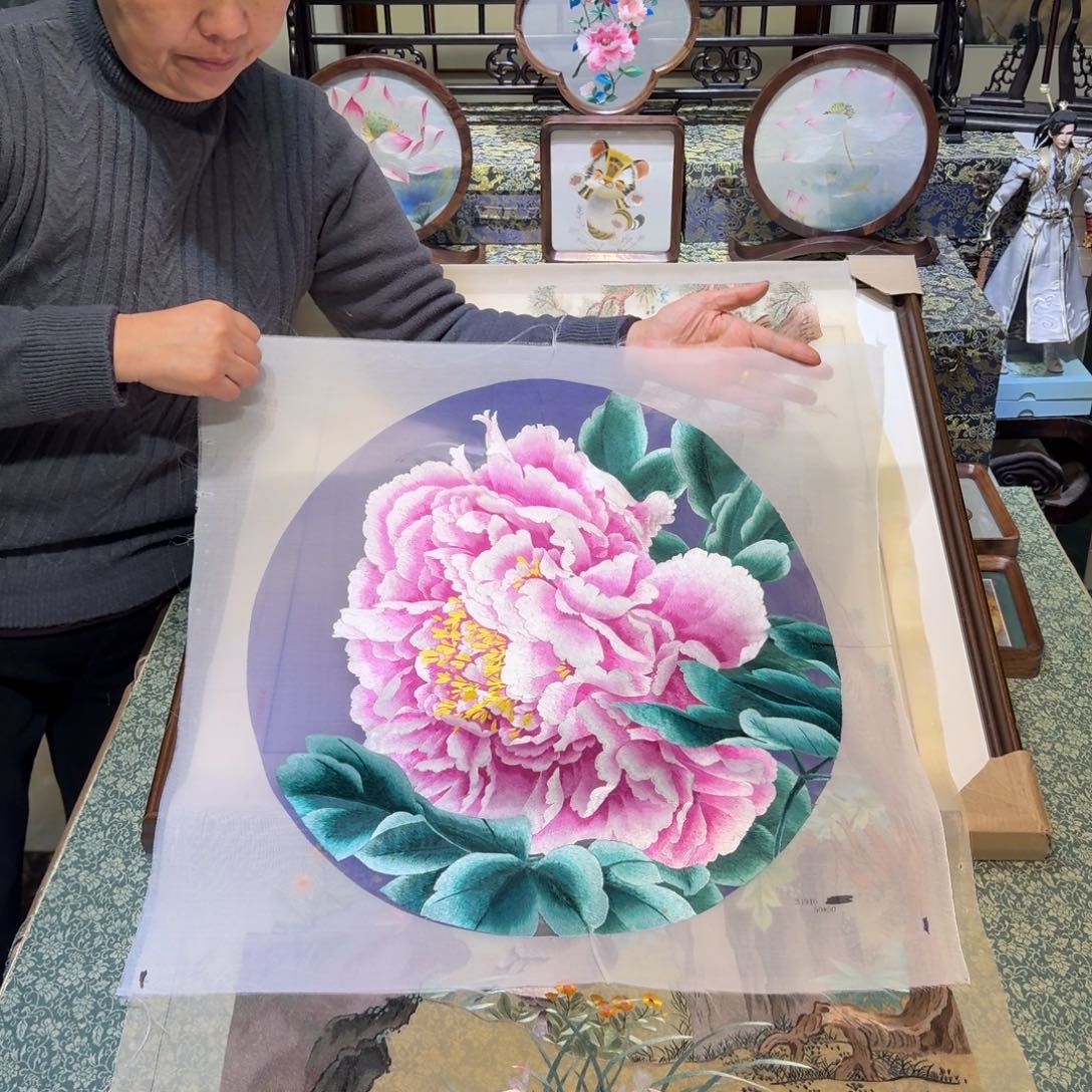 刺绣手工苏绣工艺精品