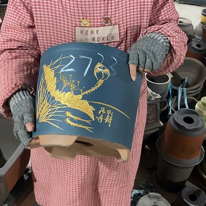 紫砂花盆紫砂花盆