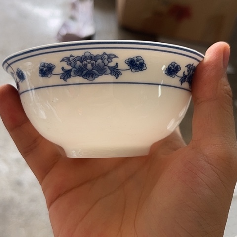 陶瓷4寸茶碗一个陶瓷