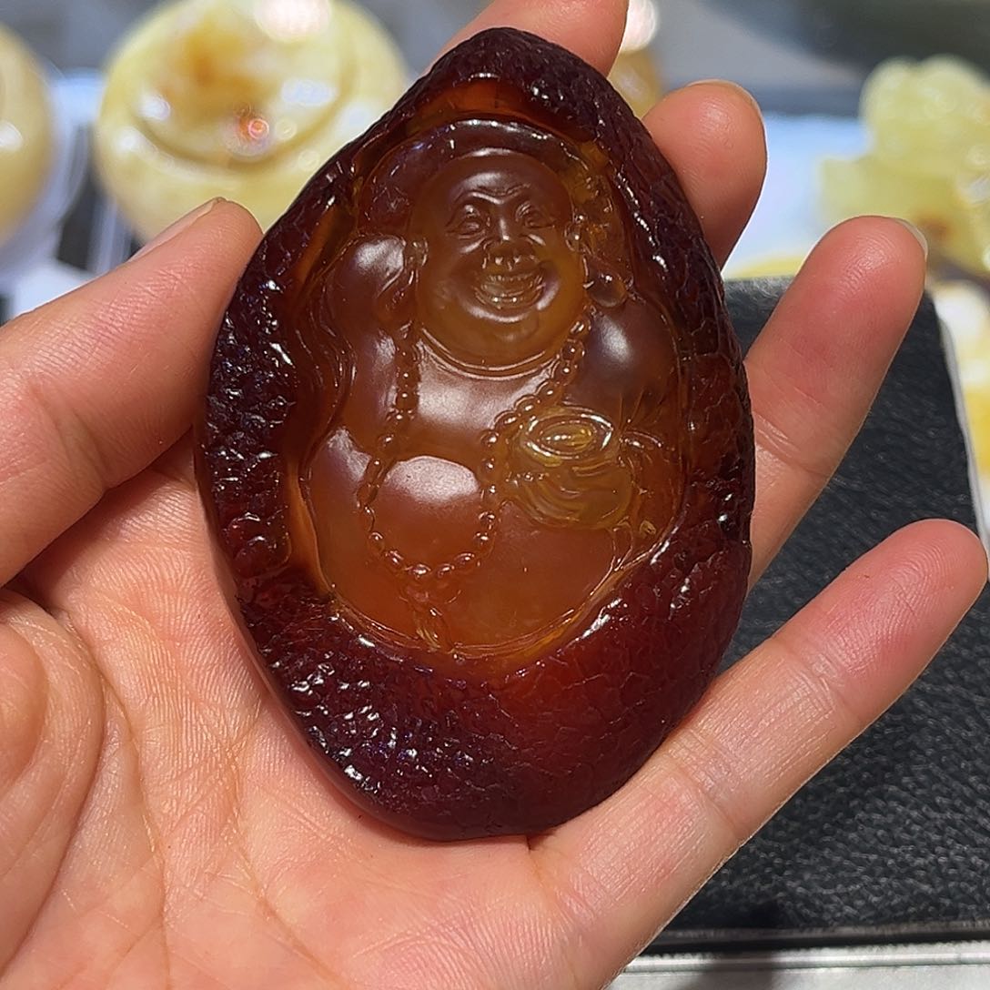 未镶嵌颈饰琥珀蜜蜡吊坠