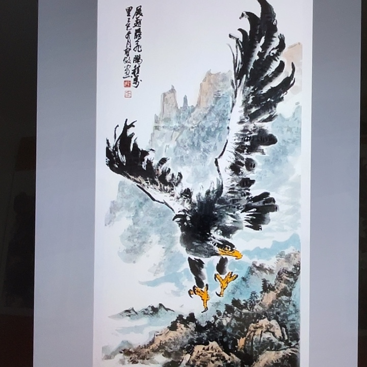 国画张圣敏先生纯手绘作品