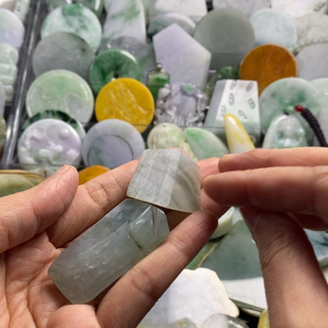 翡翠散珠天然翡翠