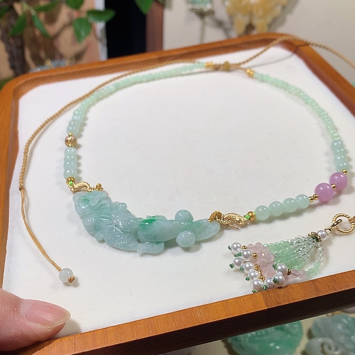 颈饰未镶嵌翡翠翡翠吊坠