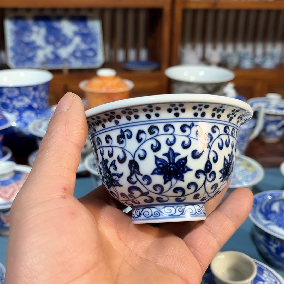 錡镇堂手工手绘杯