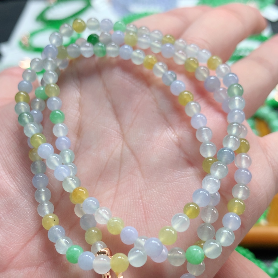 翡翠未镶嵌手链翡翠