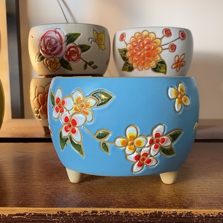 外13内11.5高10左右，纯手工制作，一单包邮