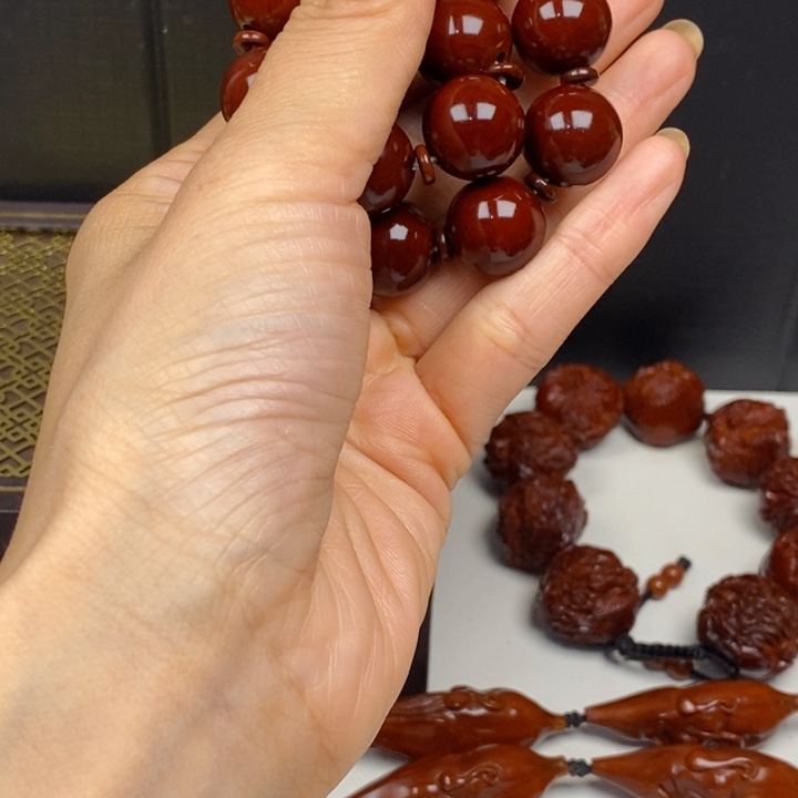 橄榄核吊坠泰****哥橄榄核手串