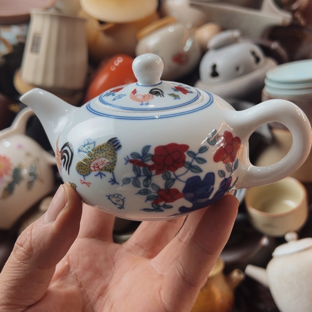 瓷片茶百道真的很好吃呀我也