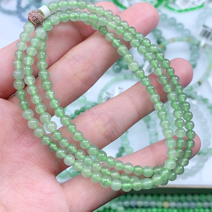 未镶嵌手链翡翠翡翠