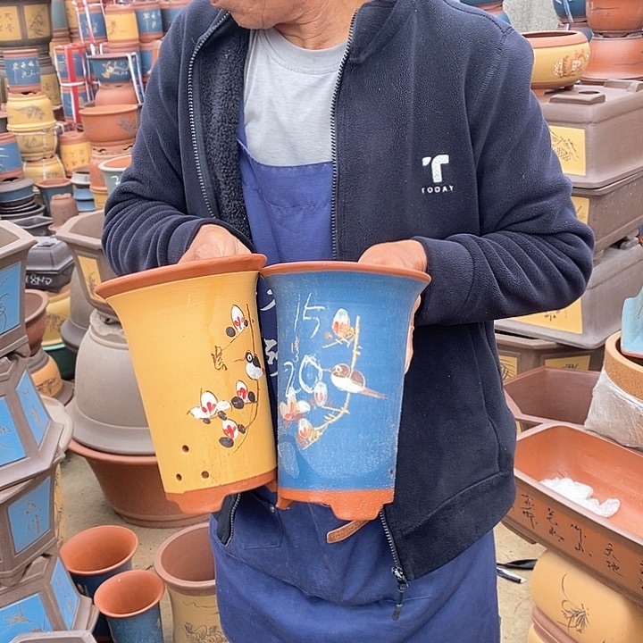 紫砂花盆紫砂花盆