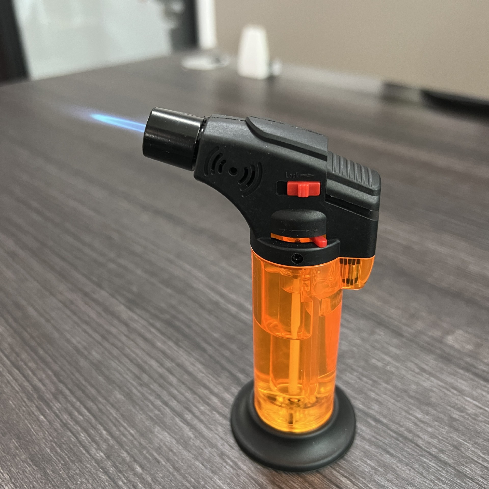 户外高温直防风充气焊喷枪艾灸打火机 点香烧烤点雪茄烘焙点火枪