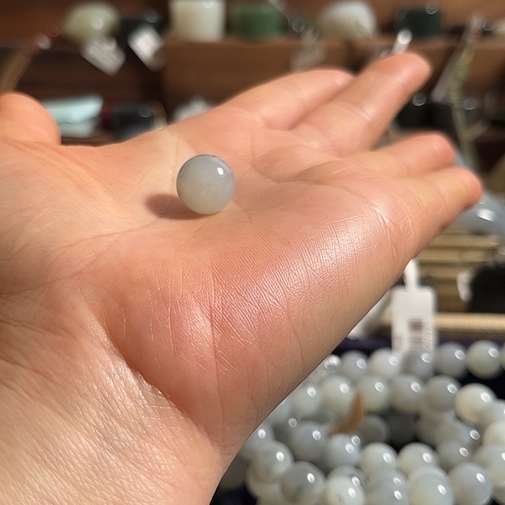 和田玉未镶嵌颈饰新疆和田玉青花籽卡14