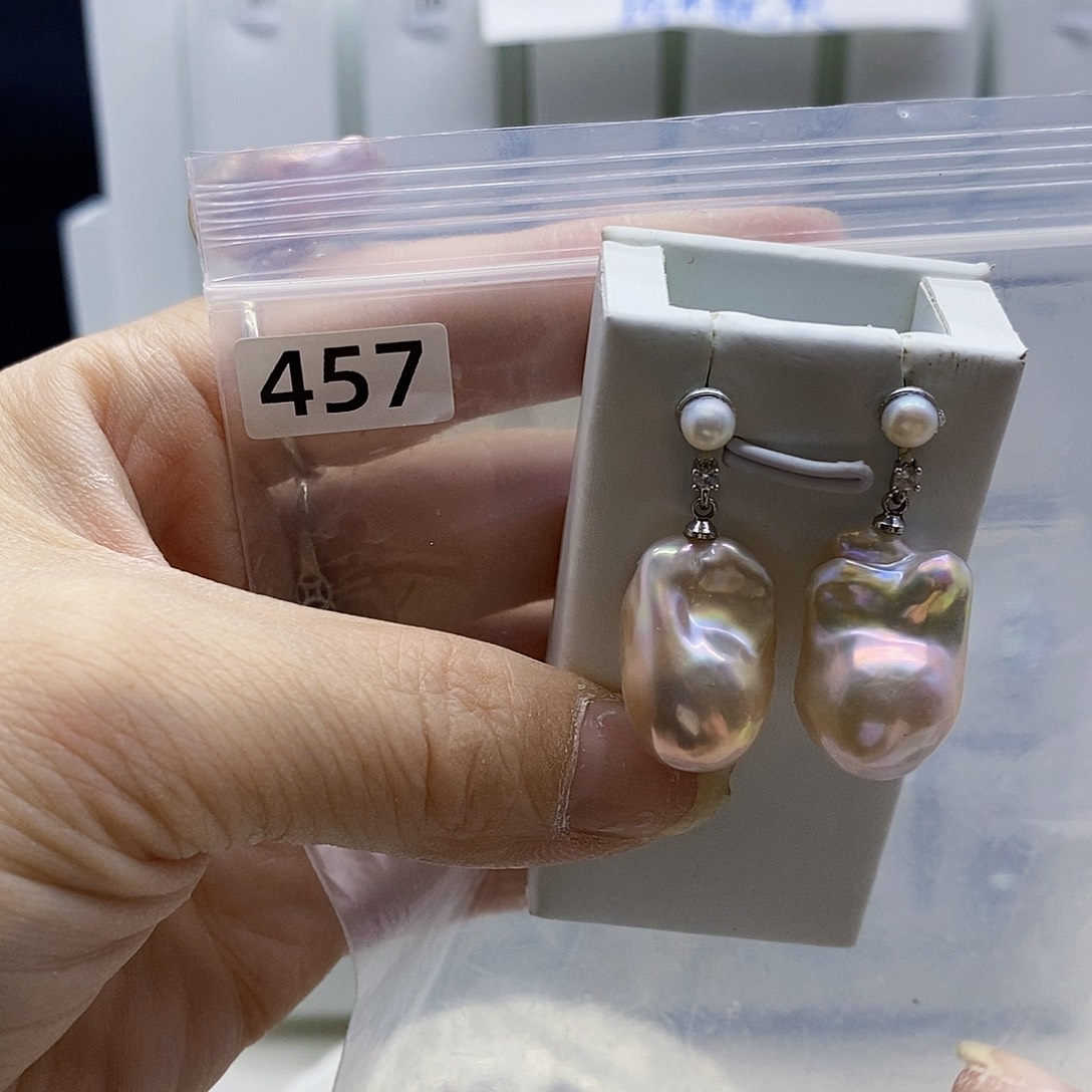 颈饰合金淡水珍珠