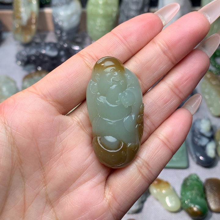 和田玉挂件未镶嵌