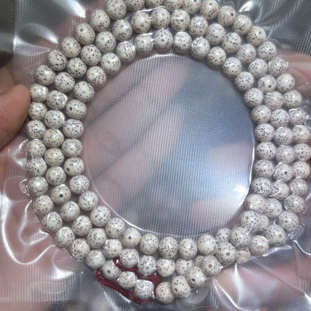 星月菩提手串原生态圆8