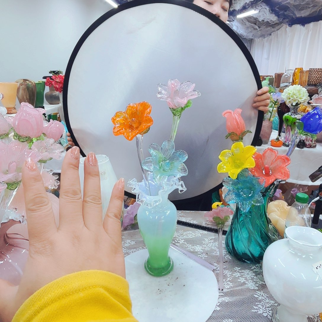福利不退不换琉璃花瓶花器艺术品