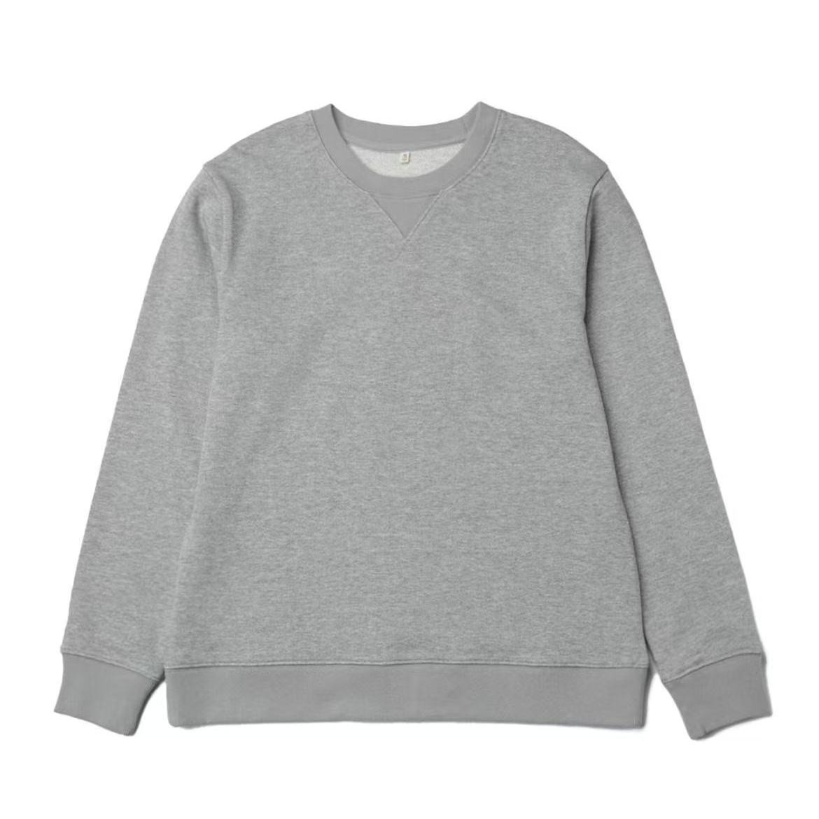 【圆领双雨露卫衣】汉麻秋冬男女加厚高克重毛圈圆领卫衣