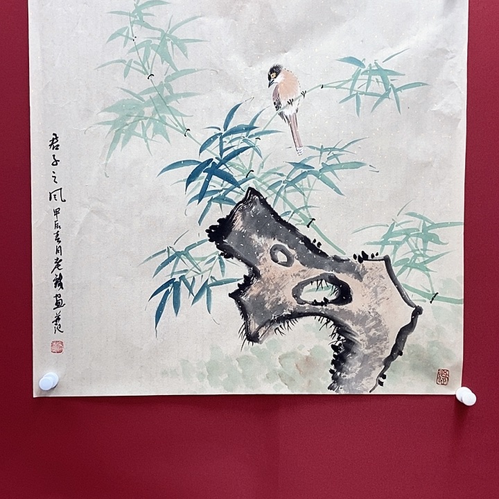 国画国画作品手绘