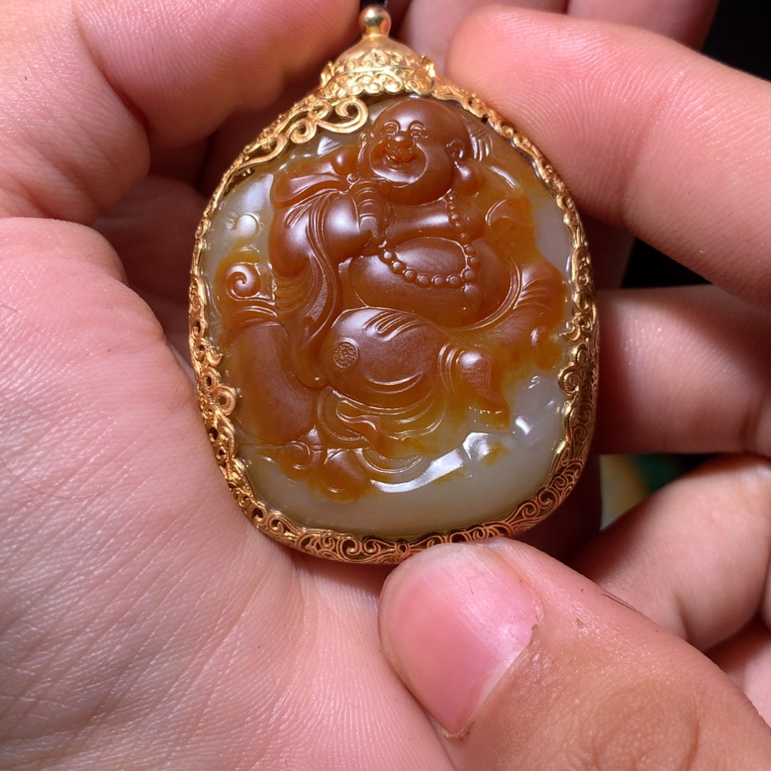 和田玉挂件未镶嵌