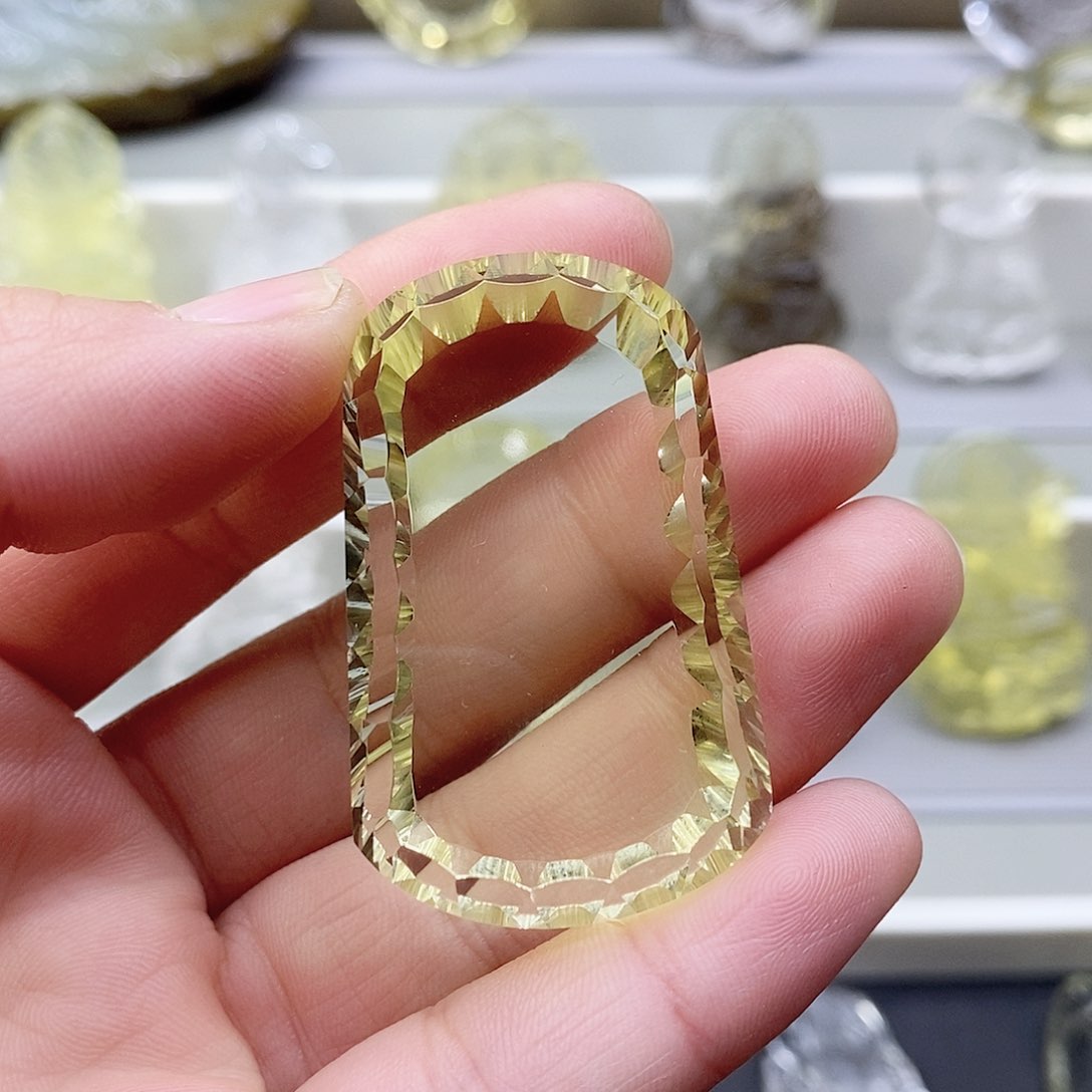 水晶颈饰未镶嵌吊坠