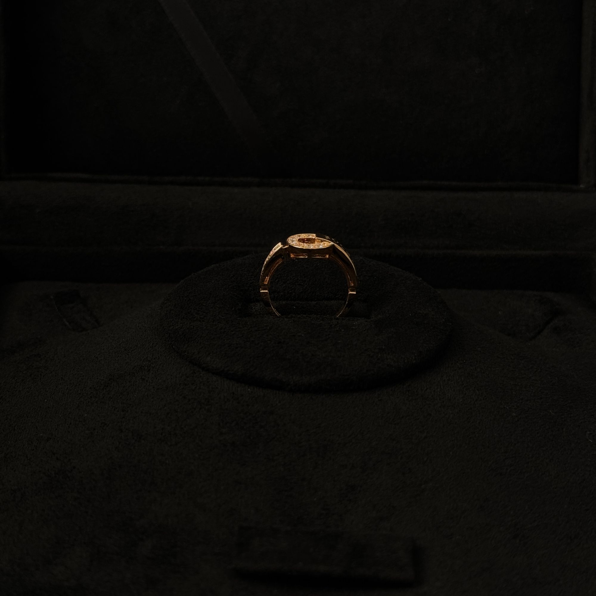 合金合成锆石戒指 轻奢时尚百搭气质高级满镶戒指 jz0025