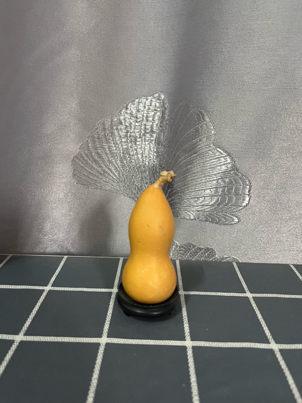 天然带龙头精品小葫芦文玩手把件可盘玩摆件