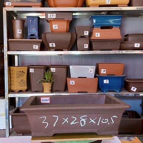 红陶宜兴紫砂花盆