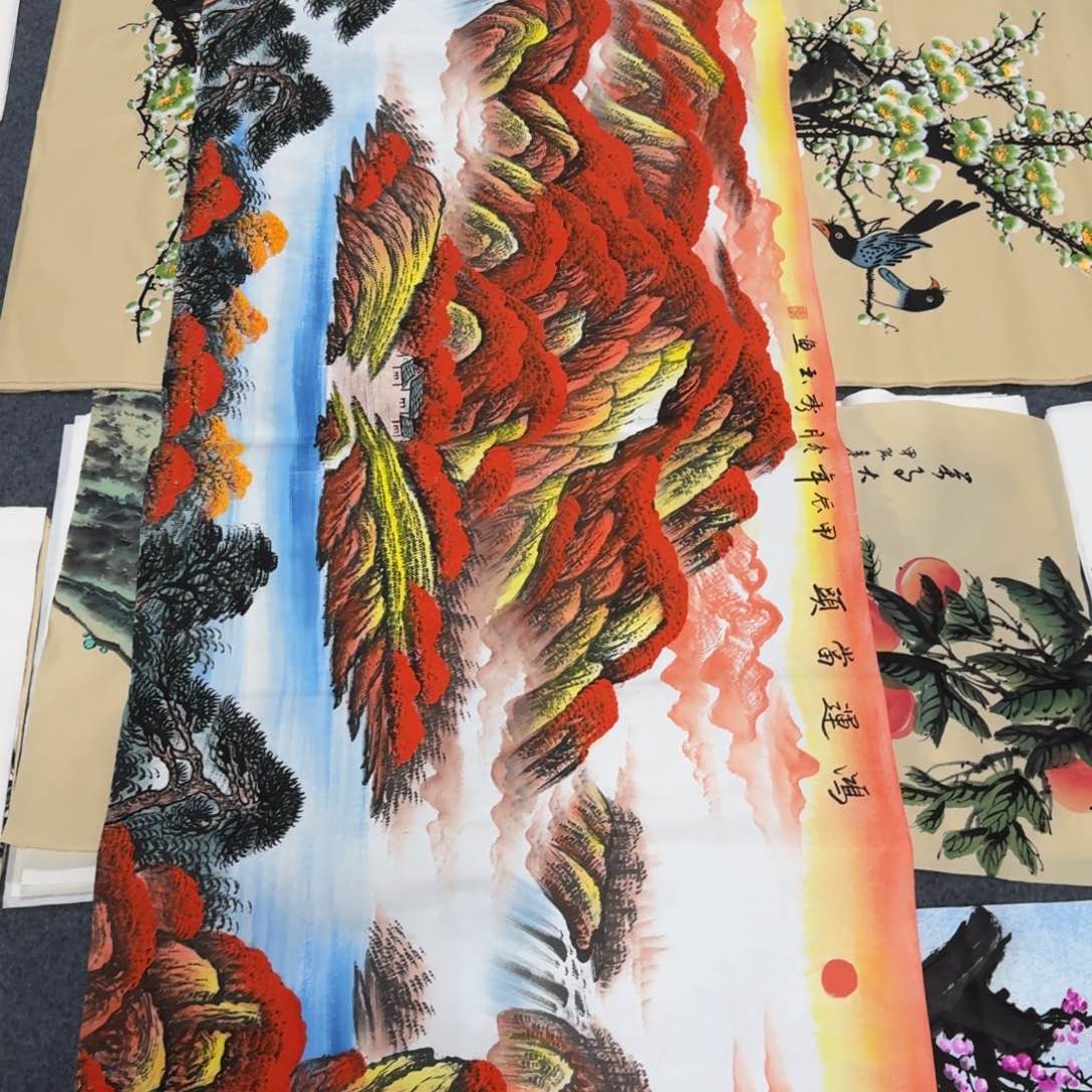 国画晓彤美术馆直播间