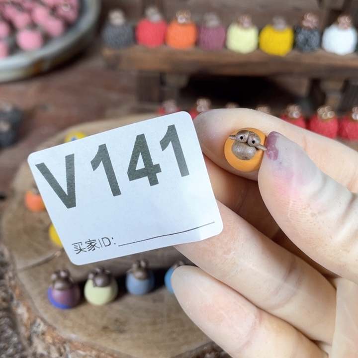 紫砂花盆洋*陶瓷摆件