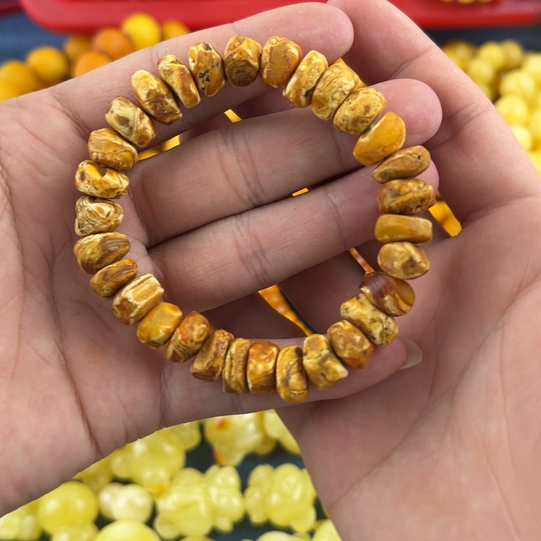 琥珀未镶嵌珠宝奇石