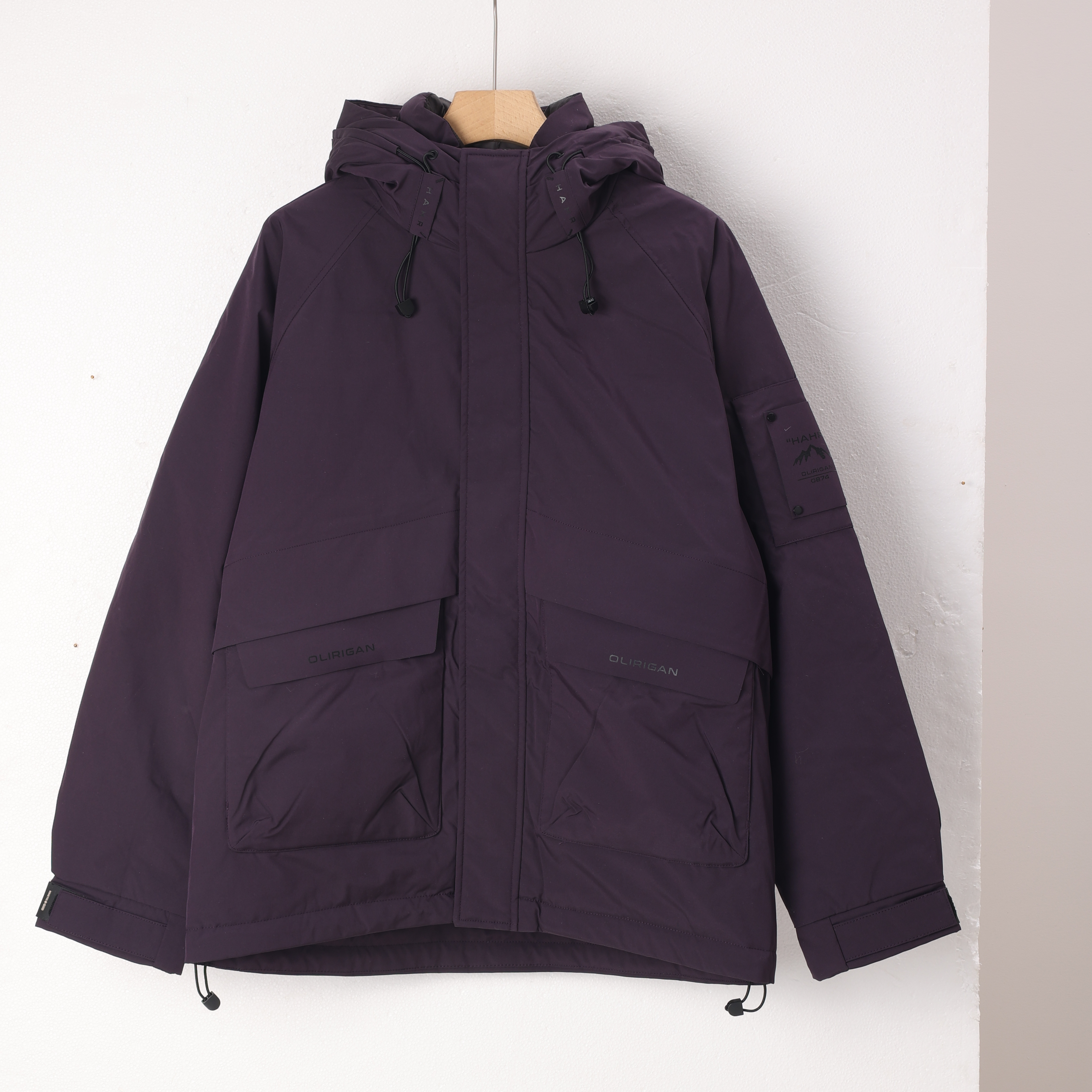 【冯漂亮甄选】N674时尚潮流休闲百搭个性棉衣