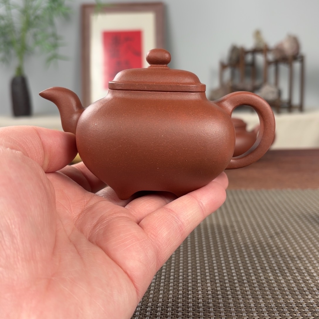 紫砂茶壶黄龙山原矿紫砂壶