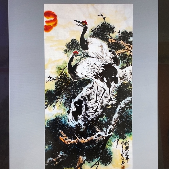 国画张圣敏先生纯手绘作品